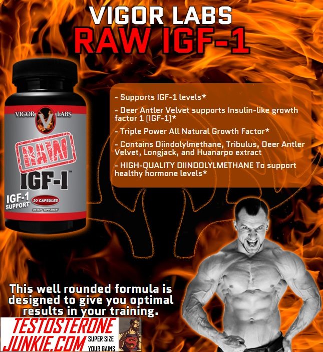 Vigor Labs RAW IGF1 Testosterone Booster Review
