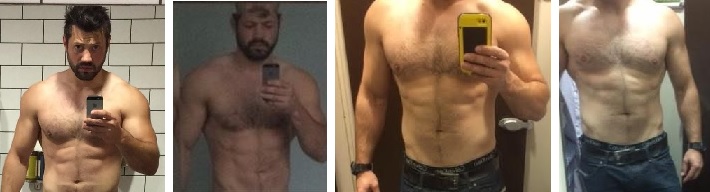 testofuel testosterone booster results man with no shirt with defined muscles 