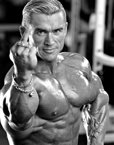 1998 Mr. Olympia training with Lee Priest