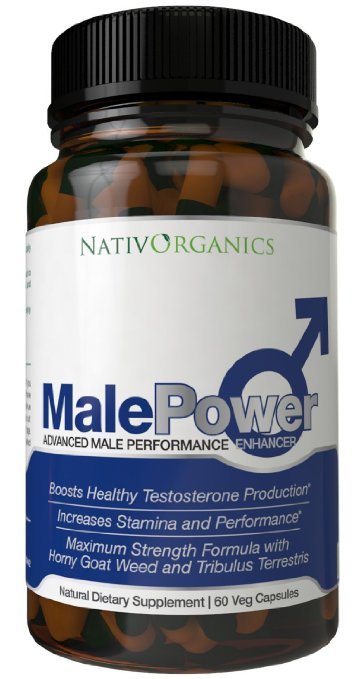 NativOrganics MALE POWER Advanced Male Performance Enhancer Testosterone Booster Review
