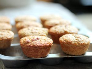 a batch of low carbohydrate protein muffins