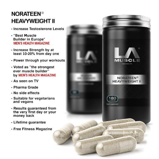 LA Muscle Norateen Heavyweight II Testosterone Booster Review