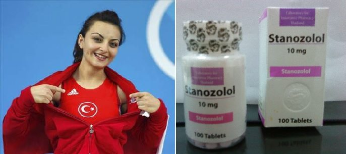Sibel Ozkan and stanozolol