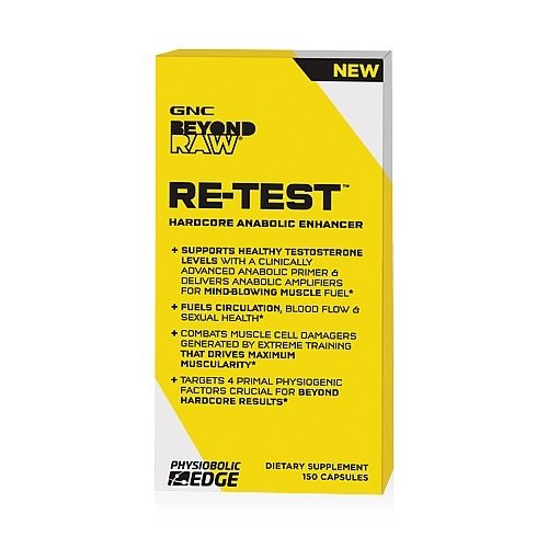 GNC Beyond Raw Re-Test Testosterone Booster Review