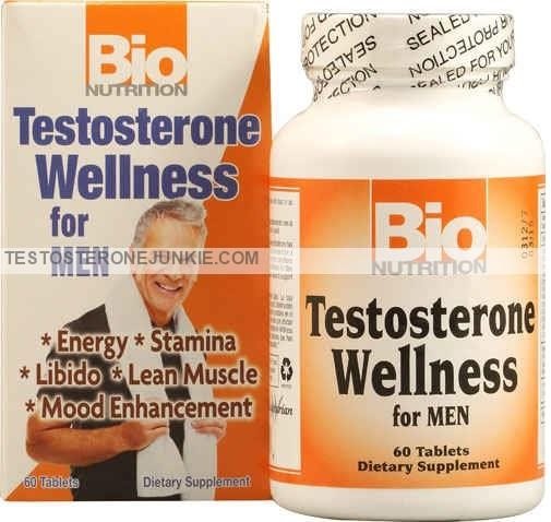 Bio Nutrition Testosterone Wellness For Men Testosterone Booster Review