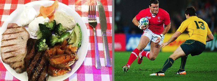 Rugby Star Jamie Roberts’ Big Breakfast // Could You Handle It?