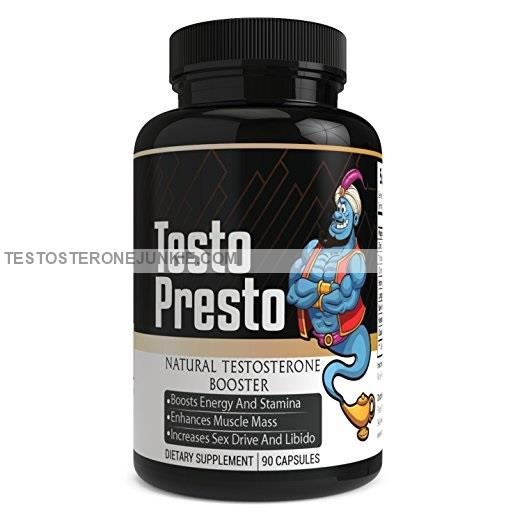 Pure Lifestyle Products TESTO PRESTO Testosterone Booster Review