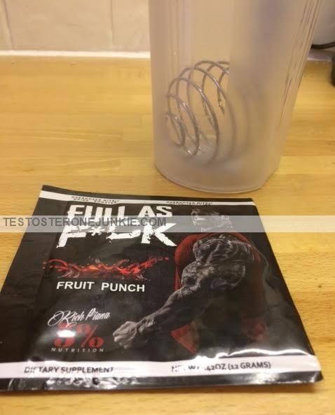 5% Nutrition Rich Piana Full As F*CK Pre Workout Review