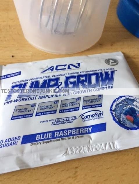Athlete Certified Nutrition Pump & Grow Pre Workout Review