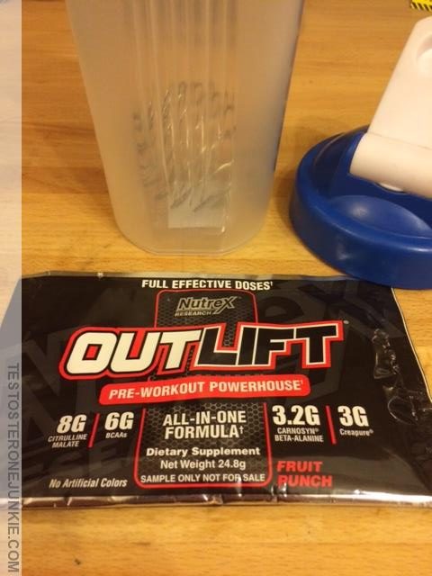 Nutrex Research OUTLIFT Pre Workout Powerhouse Review