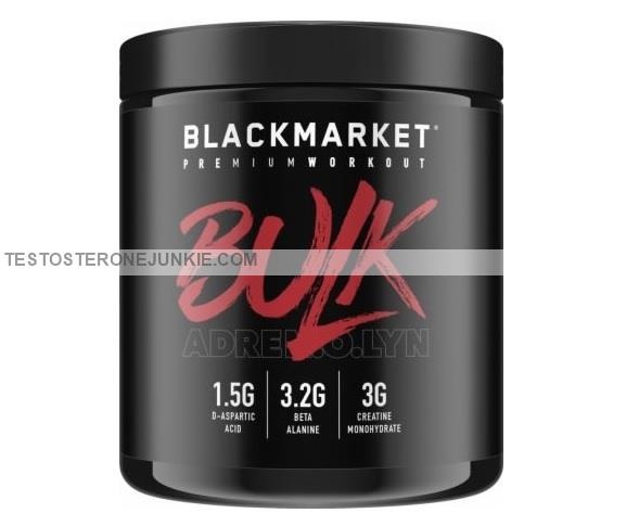 Blackmarket AdreNOlyn Bulk Pre-Workout and Testosterone Booster Review