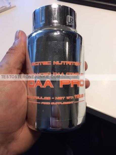 SCITEC Nutrition DAA PRO Testosterone Booster Review
