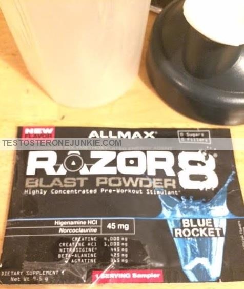 ALLMAX RAZOR8 Blast Powder Pre Workout Review