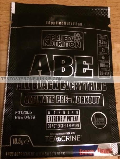 My Applied Nutrition ABE All Black Everything Pre Workout Review
