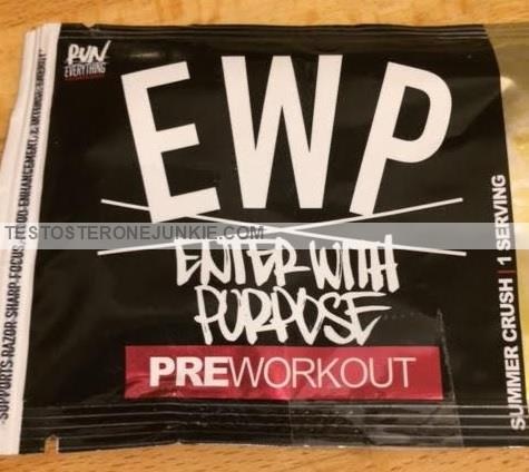 My Run Everything Labs ENTER WITH PURPOSE Pre Workout Review