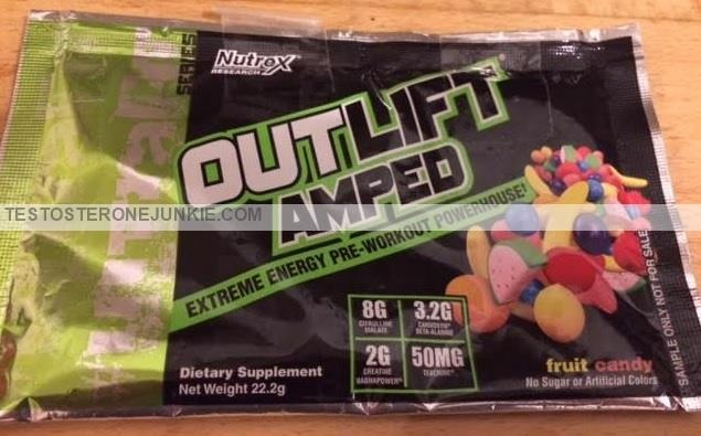 My Nutrex Research OUTLIFT AMPED Pre Workout Review
