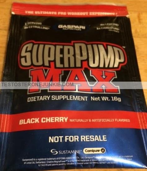 My Gaspari Nutrition SUPERPUMP MAX Pre Workout Review