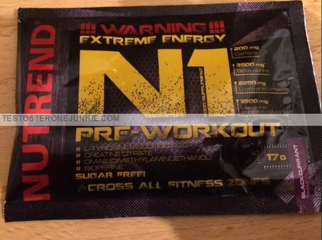 My Nutrend N1 Pre Workout Review