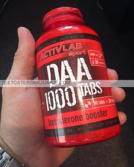 My Activlab Sports DAA 1000 Tabs Testosterone Booster Review