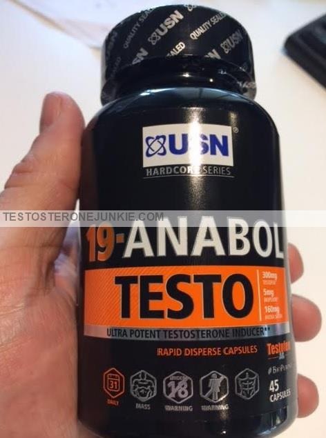 My USN Hardcore Series 19-Anabol Testo Booster Review