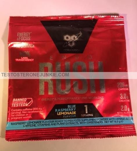 My BSN Endo Rush Pre Workout Review