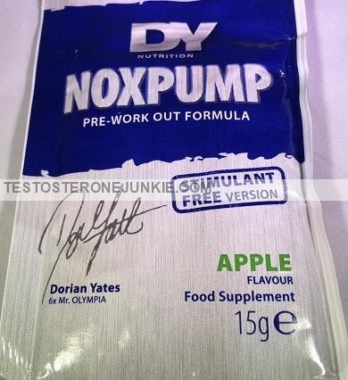 My DY Nutrition NOXPUMP Pre Workout Review