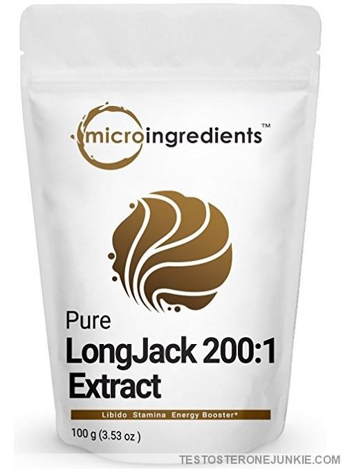 My Micro Ingredients Pure Longjack 200:1 Extract Testosterone Booster Review
