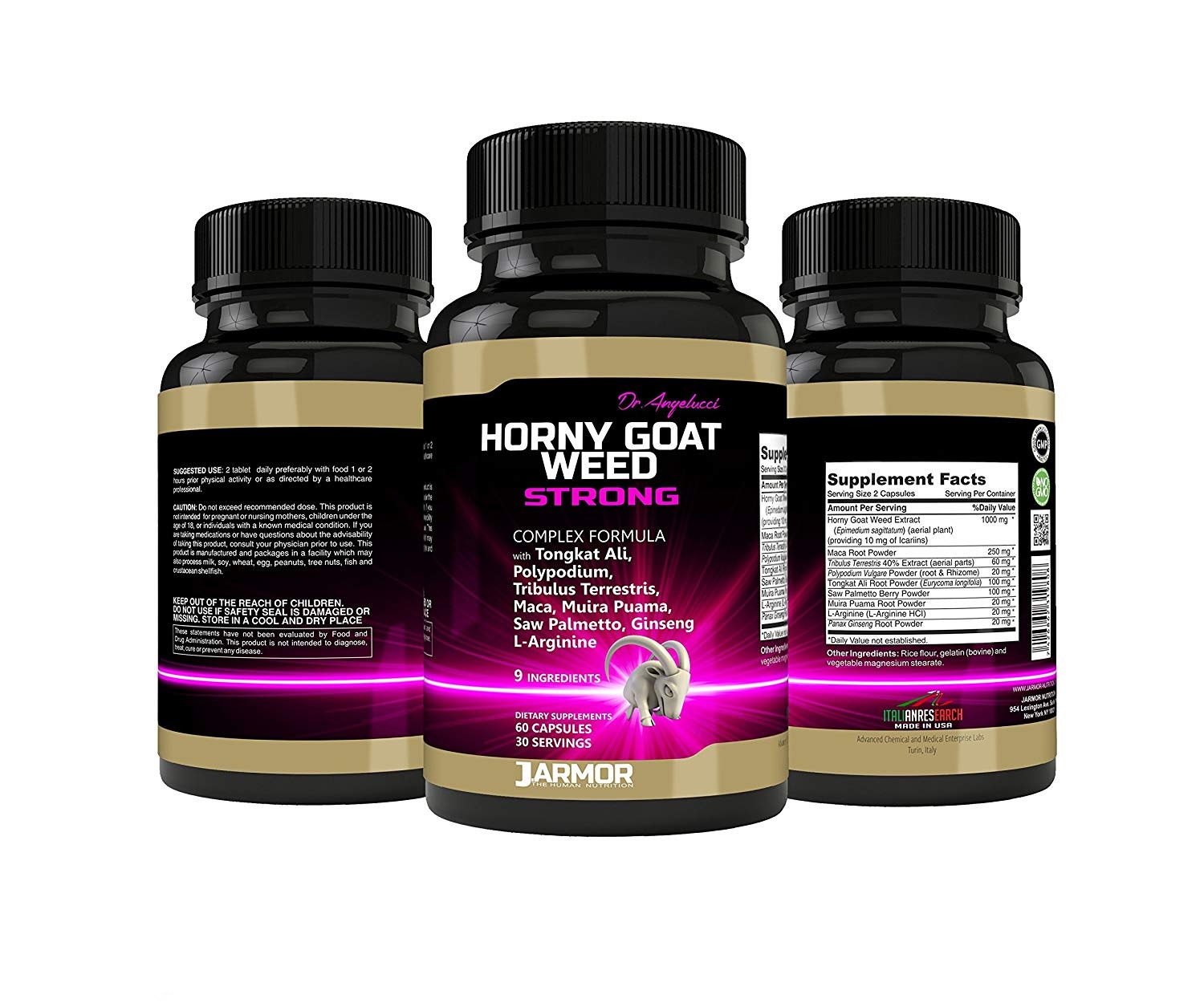 J.armor Horny Goat Weed Test Booster Review