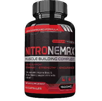 a bottle of nitronemax supplement