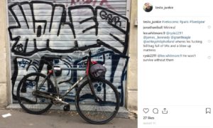 Condor Pista fixed gear bike in paris veloscenic