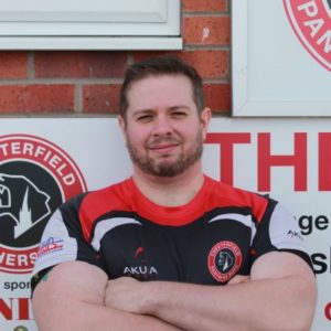 picture of Lee Whitmore for Chesterfield panthers rugby 