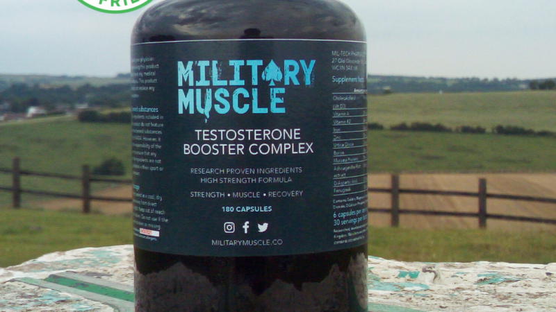 military muscle vegan testosterone booster